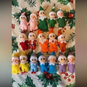 Colorful Elf Dolls babies and toddlers